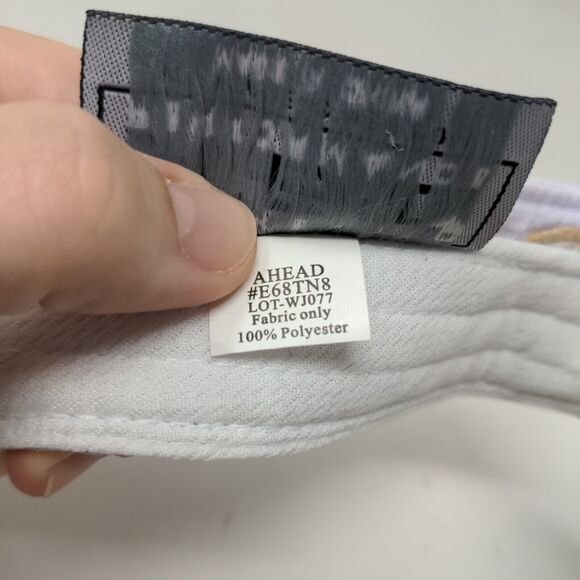 PGA Men's 75th Senior Championship Blue White Strapback Visor Hat Embroidered - Picture 15 of 15